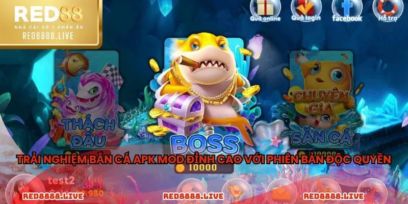 Trải nghiệm Bắn cá APK mod đỉnh cao với phiên bản độc quyền